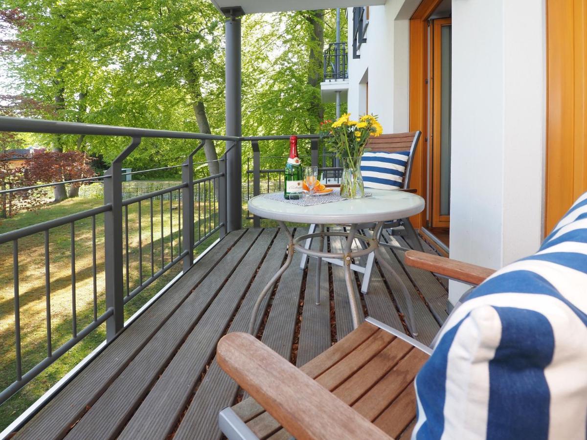Kaiservillen Heringsdorf - 1-Raum-Ferienwohnung Mit Balkon D113 Dış mekan fotoğraf
