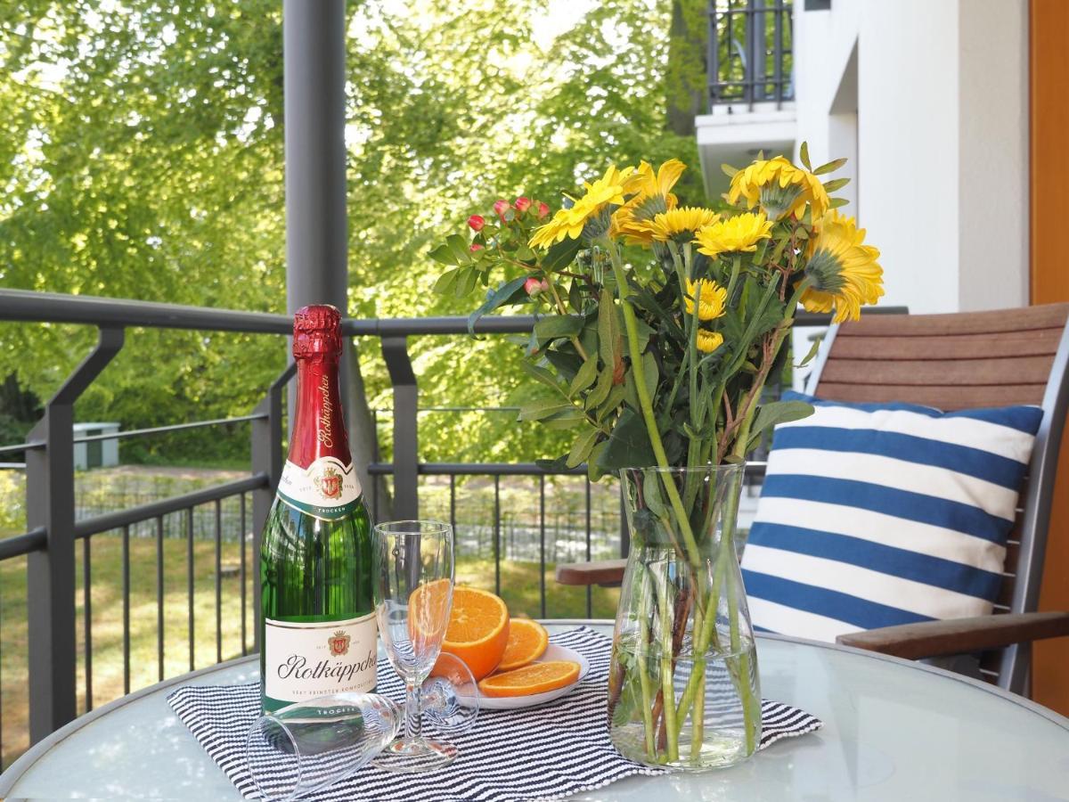 Kaiservillen Heringsdorf - 1-Raum-Ferienwohnung Mit Balkon D113 Dış mekan fotoğraf